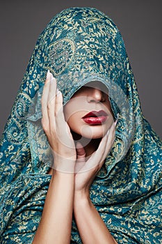 Beautiful fashion islamic style woman
