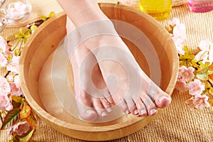 Beautiful female feet