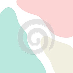 Beautiful feminine abstract background for social media post templates