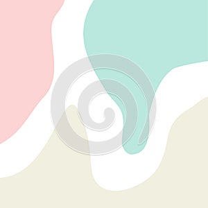 Beautiful feminine abstract background for social media post templates