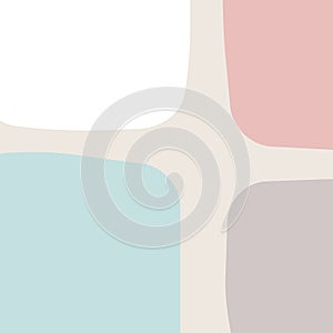 Beautiful feminine abstract background for social media post templates