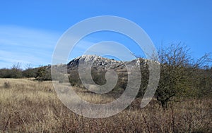 Beautiful fields near village of Epol