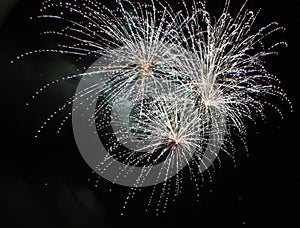 Beautiful Fireworks Panama City Beach Florida USA
