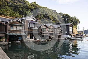 Beautiful fishing village of Ine in the north of Kyoto.