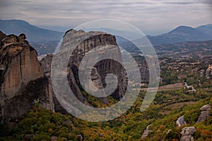 The Beautiful Floating Monasteries in Meteora, Greece