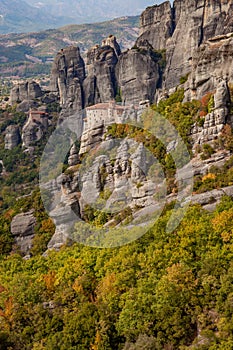 The Beautiful Floating Monasteries in Meteora, Greece