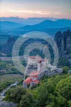 The Beautiful Floating Monasteries in Meteora, Greece