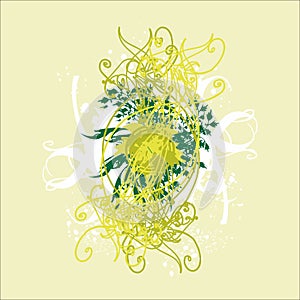 Floral textures vector pattern design file