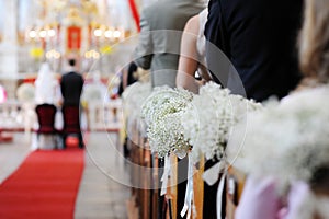 Beautiful flower wedding decoration