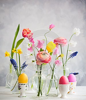 Festive Easter table