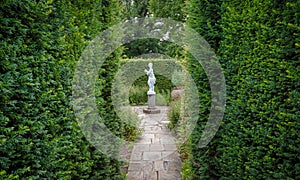 Beautiful flowers, trees and plants and garden landscaping in Sissinghurst Caslte Gardens photo