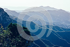 mountain landscape in china photo