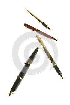 Beautiful fountain pens