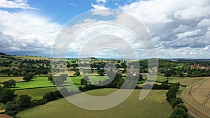 The beautiful French countryside towards the village of Cuncy les Varzy