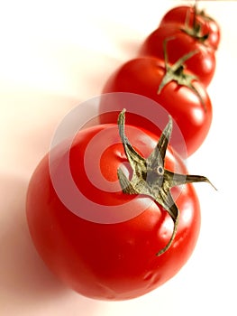 Beautiful fresh tomatoes