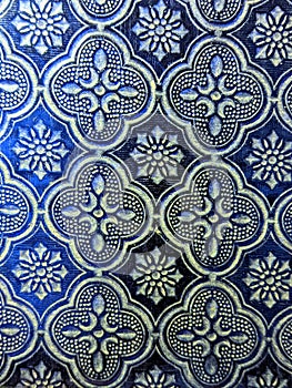 beautiful full frame shot of a patterned wall