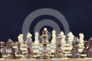 Beautiful game to think strategy skill figures played photo