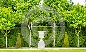 Beautiful Garden in a Famous Palace of Versailles