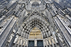Gate of Cologne Cathedral, Germany