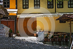 Beautiful gate of the village house