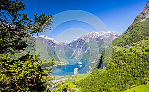 Norwegian Fjord Geiranger Norway