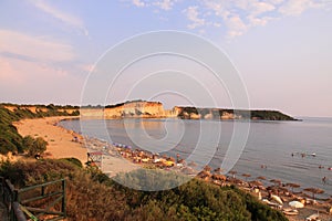 Gerakas beach on the island of zakynthos