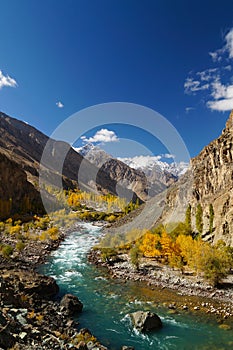 Beautiful Ghizer valley in Northern Pakistan