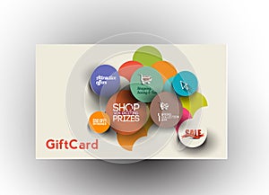 Beautiful gift card Design