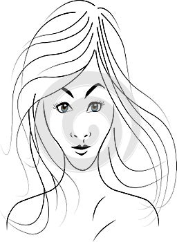 Beautiful girl image