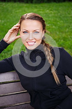 Beautiful girl outdoors