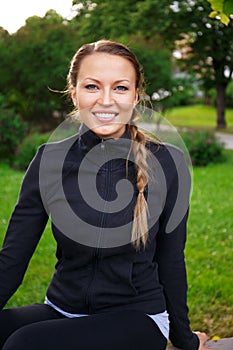 Beautiful girl outdoors