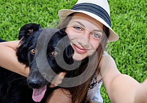 Beautiful girl taken pictures of her self.