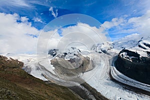 A beautiful glacier, Grenz Glacier