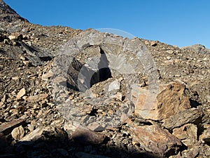 Beautiful glacier hike and clim to Weisskugel mountain