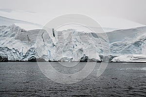 Glacial ice photo
