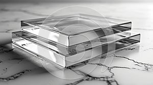 Beautiful glass block background