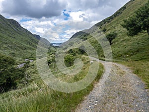 The beautiful Glenveagh National Park in County Donegal, Ireland