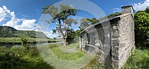 The beautiful Glenveagh National Park in County Donegal, Ireland