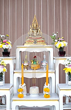 Beautiful Golden Buddha image.