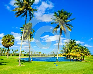 Beautiful golf course