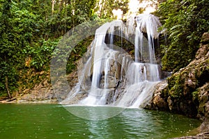 Beautiful Gozalandia Waterfall in San Sebastian Puerto Rico