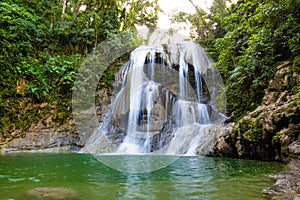 Beautiful Gozalandia Waterfall in San Sebastian Puerto Rico