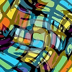 Beautiful graffiti grunge texture abstract background vector illustration