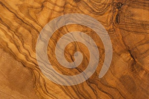 beautiful grain of a background made of olive wood