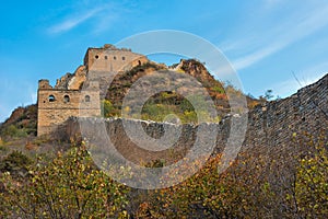 The beautiful great wall of China