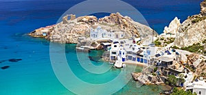 Beautiful Greek islands - Milos, Fyropotamos village