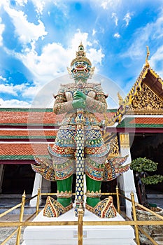 Beautiful guardian giant standing