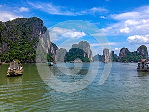 Beautiful Ha Long Bay, Vietnam