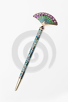 Beautiful hairpin isolated on white background