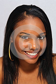 Beautiful Haitian Girl, Headshot (1)